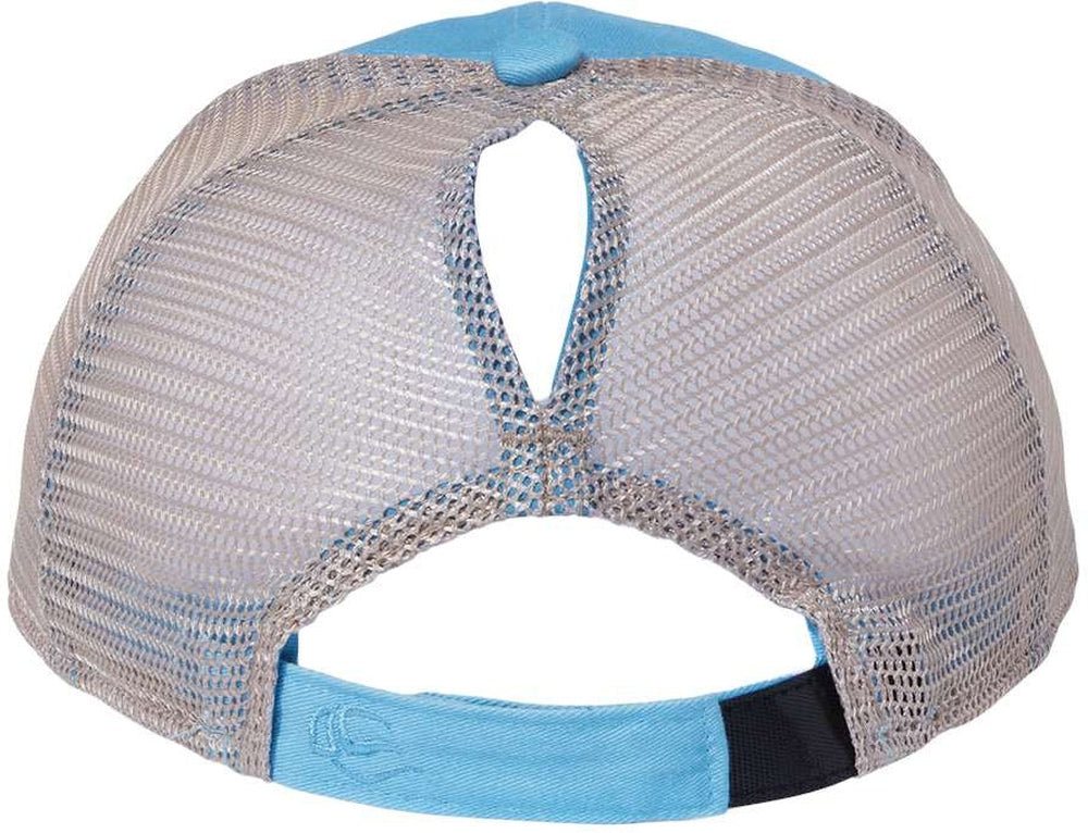 no-logo Outdoor Cap Ponytail Mesh-Back Cap-Headwear-Outdoor Cap-Thread Logic 