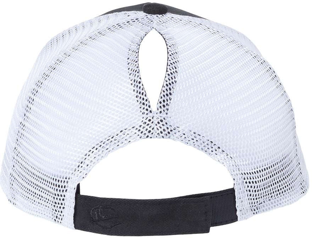 no-logo Outdoor Cap Ponytail Mesh-Back Cap-Headwear-Outdoor Cap-Thread Logic 