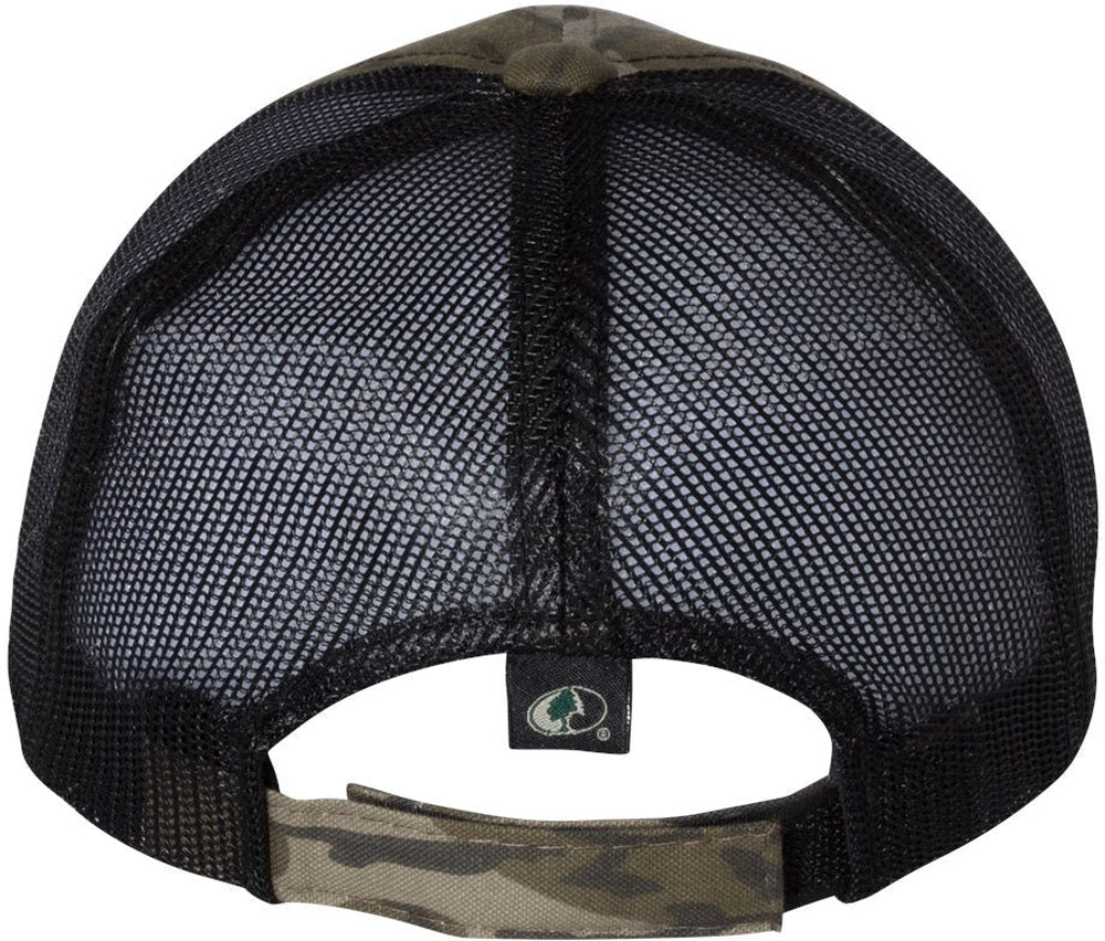 no-logo Outdoor Cap Washed Brushed Mesh-Back Camo Cap-Headwear-Outdoor Cap-Thread Logic 