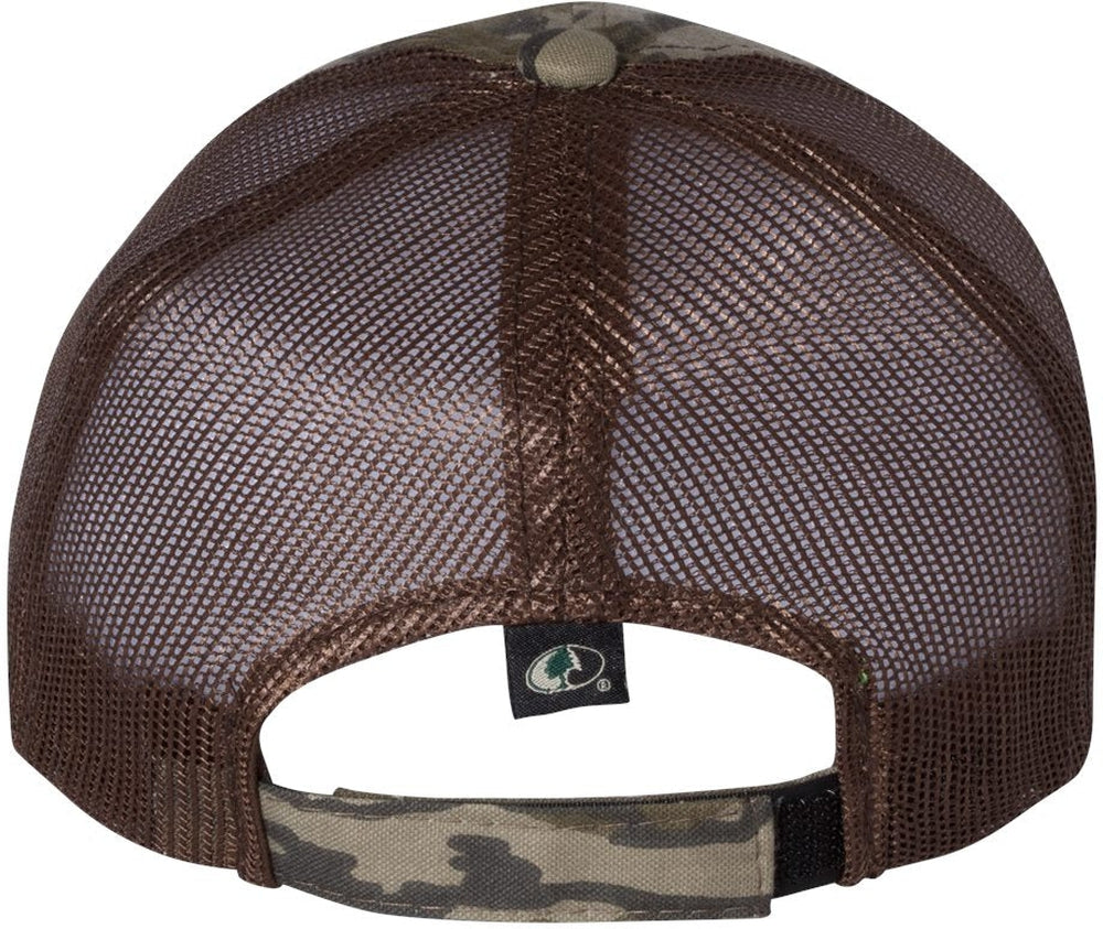 no-logo Outdoor Cap Washed Brushed Mesh-Back Camo Cap-Headwear-Outdoor Cap-Thread Logic 
