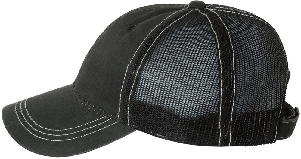 no-logo Outdoor Cap Weathered Mesh-Back Cap-Headwear-Outdoor Cap-Thread Logic 