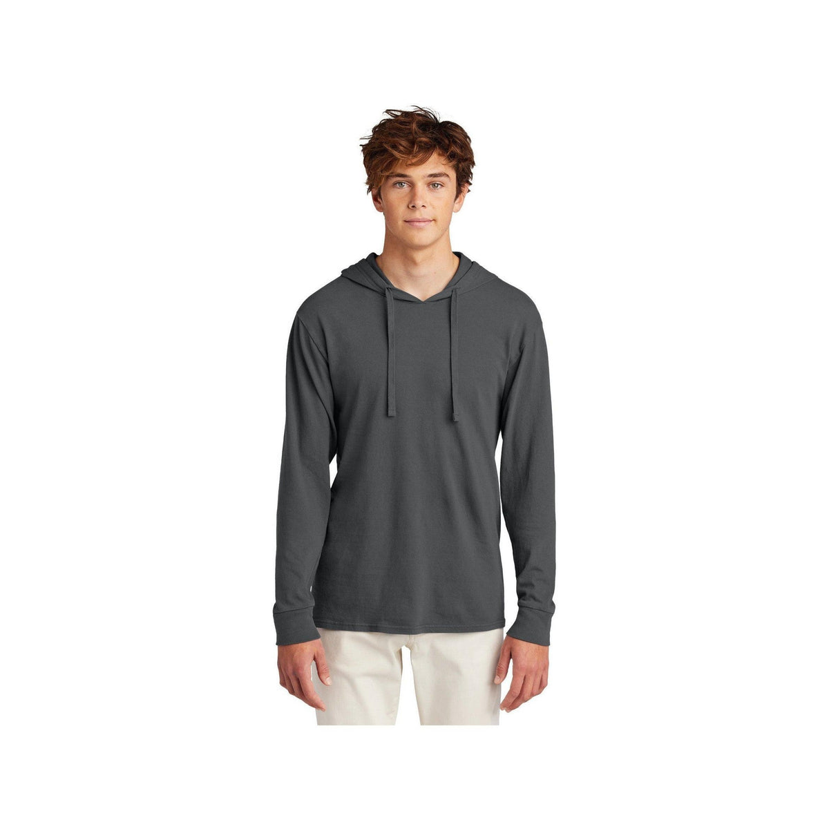 no-logo Port & Company Beach Wash Garment-Dyed Pullover Hooded Tee-Port & Company-Thread Logic