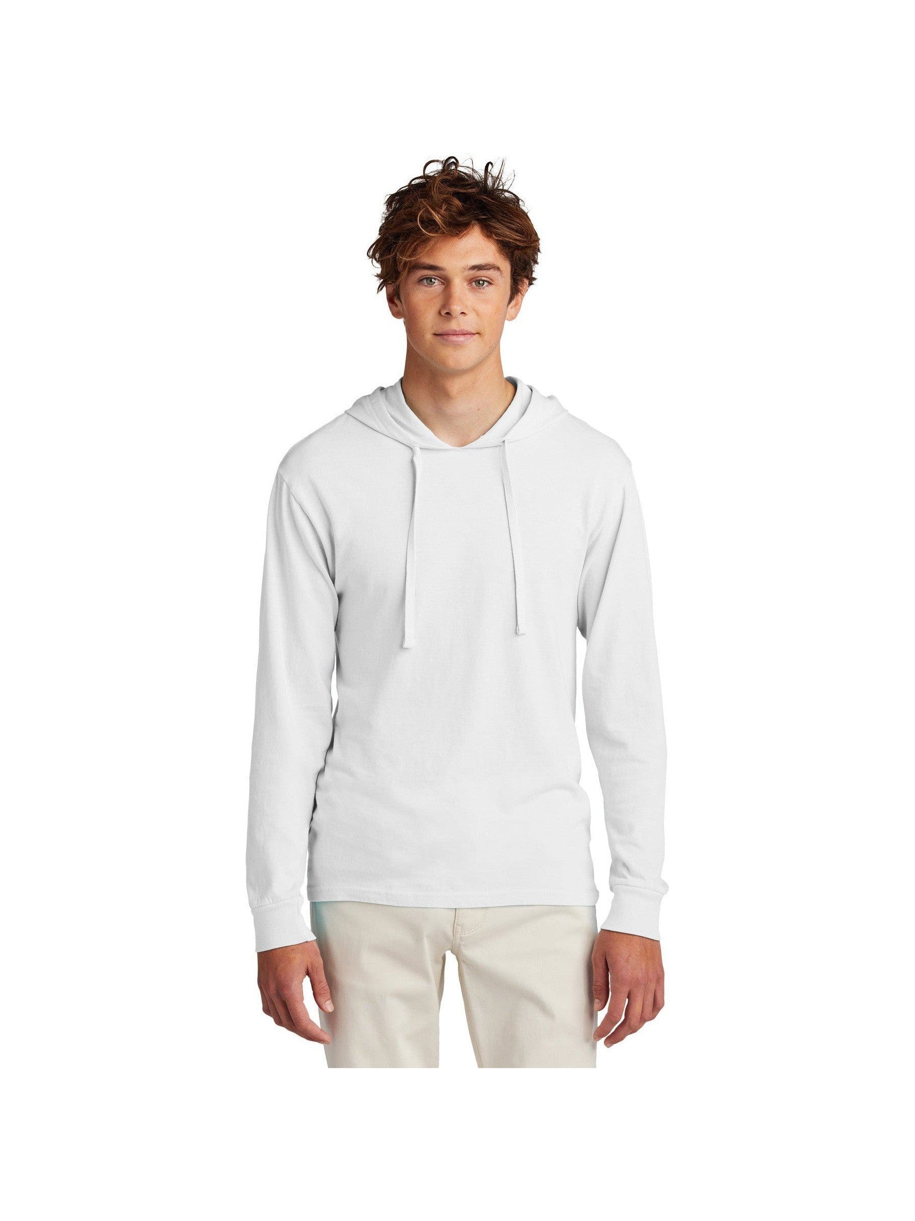no-logo Port & Company Beach Wash Garment-Dyed Pullover Hooded Tee-Port & Company-Thread Logic