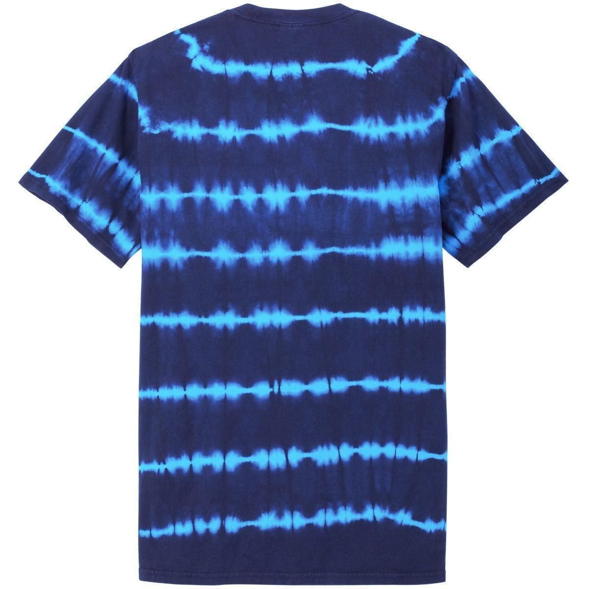 no-logo Port & Company Allover Stripe Tie-Dye Tee-Port & Company-Thread Logic