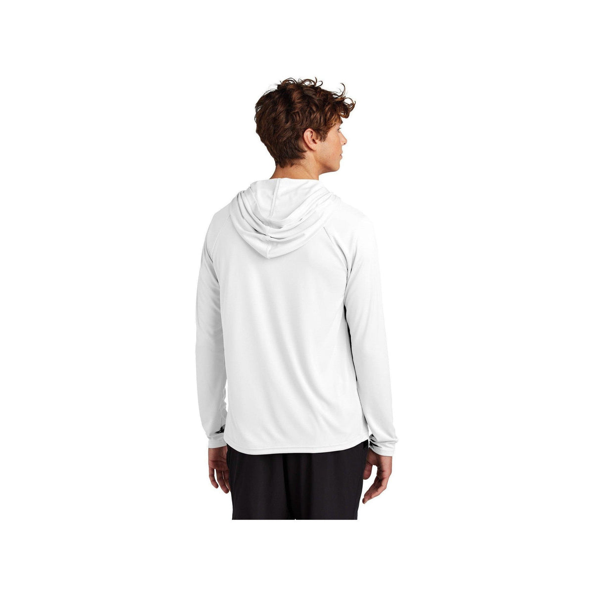 no-logo Port & Company Performance Pullover Hooded Tee-Port & Company-Thread Logic
