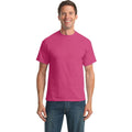 no-logo CLOSEOUT - Port & Company Tall Core Blend Tee-Port & Company-Sangria-LT-Thread Logic