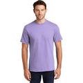 no-logo CLOSEOUT - Port & Company Tall Essential Tee-Port & Company-Lavender-LT-Thread Logic