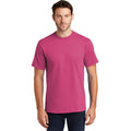 no-logo CLOSEOUT - Port & Company Tall Essential Tee-Port & Company-Sangria-XLT-Thread Logic