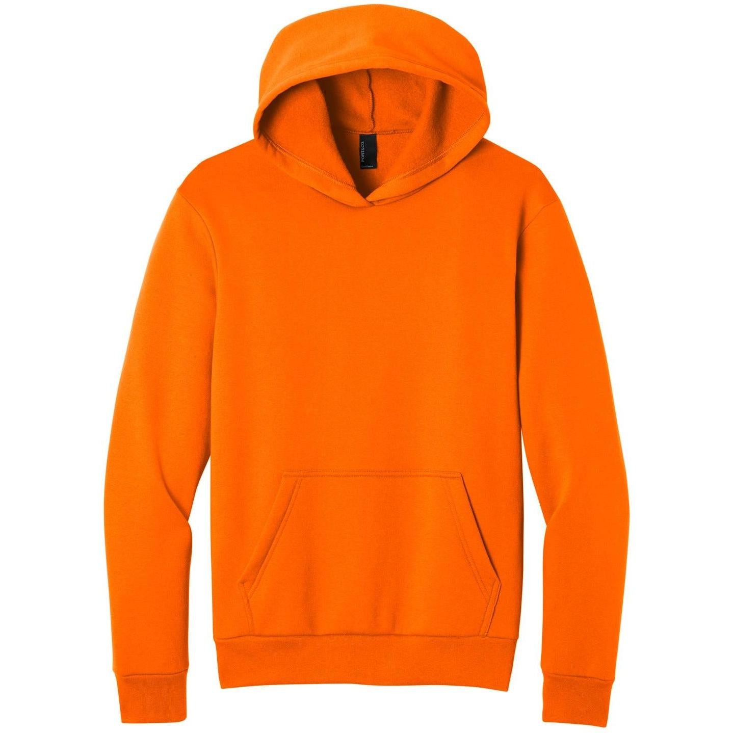 Port & Company Easy Fleece Pullover Hooded Sweatshirt