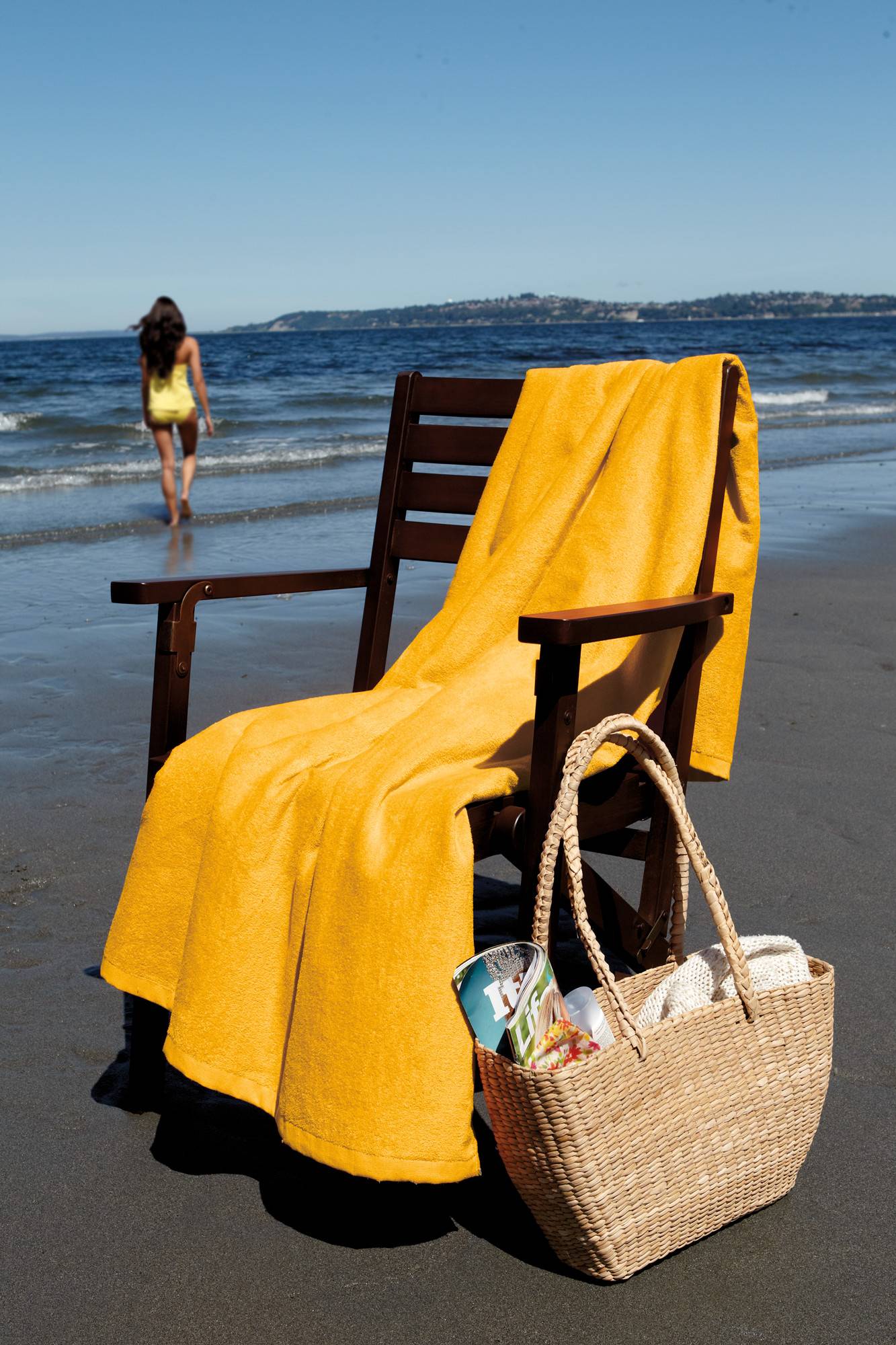 no-logo Port Authority Beach Towel-Regular-Port Authority-Thread Logic