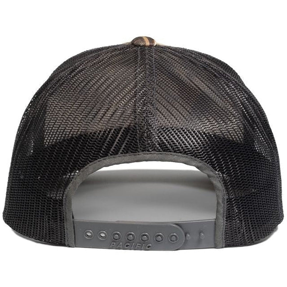 no-logo Pacific Headwear Camo Snapback Trucker Cap-Caps-Pacific Headwear-Thread Logic 