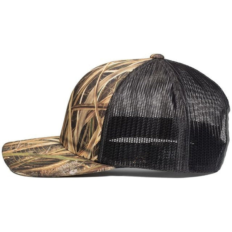 no-logo Pacific Headwear Camo Snapback Trucker Cap-Caps-Pacific Headwear-Thread Logic 