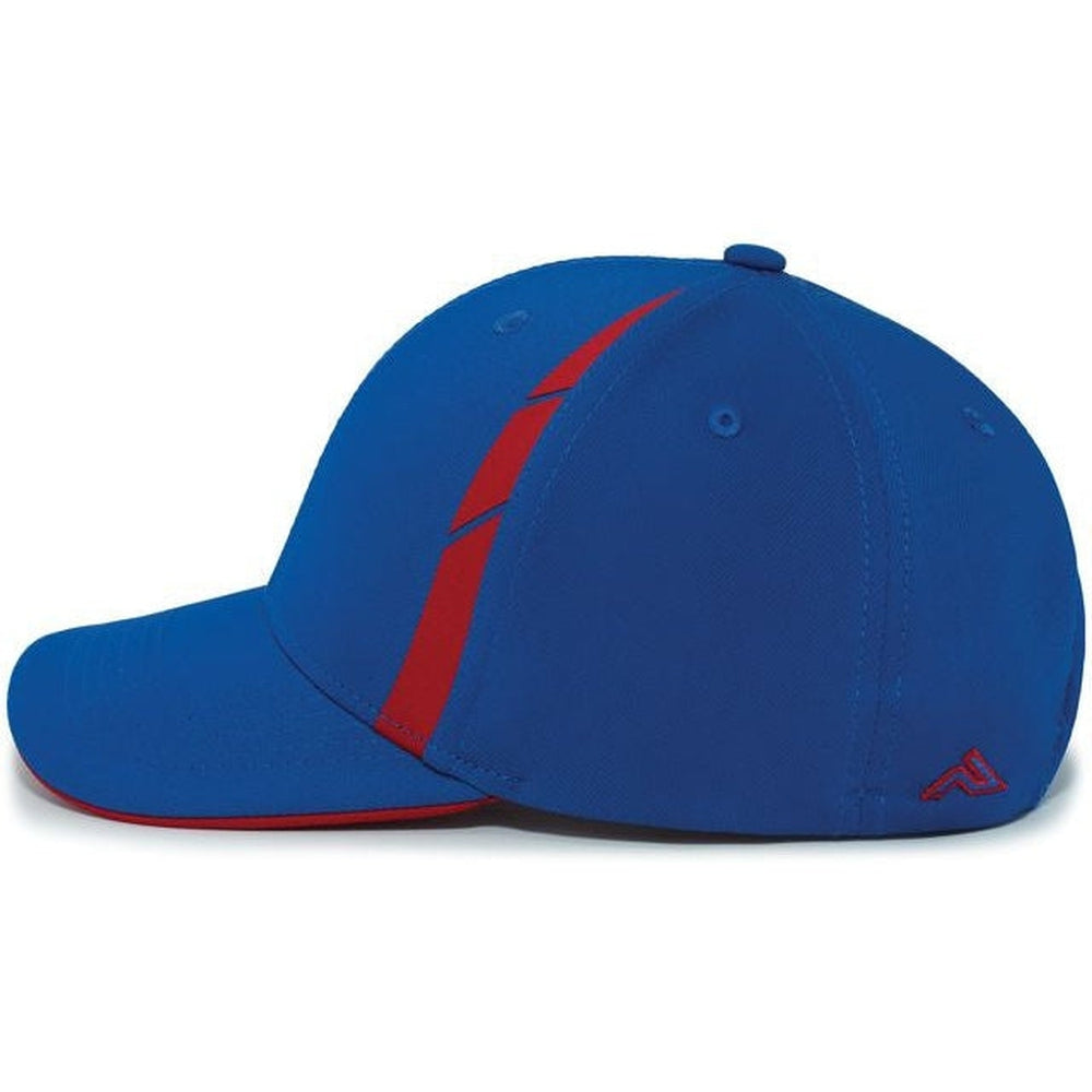 no-logo Pacific Headwear Coolcore Sideline Snapback Cap-Caps-Pacific Headwear-Thread Logic 
