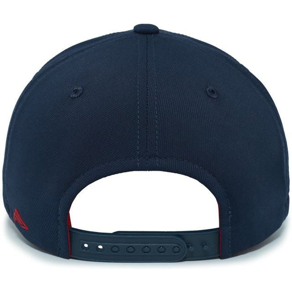 no-logo Pacific Headwear Coolcore Sideline Snapback Cap-Caps-Pacific Headwear-Thread Logic 