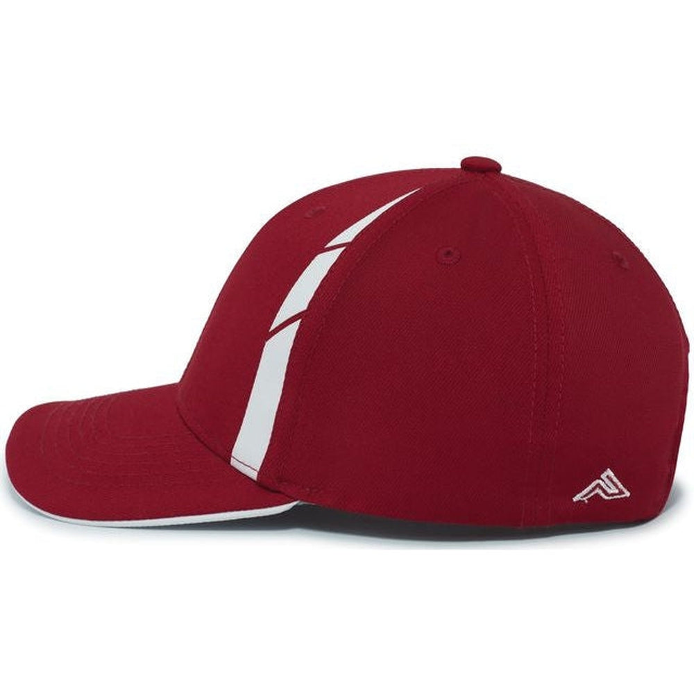 no-logo Pacific Headwear Coolcore Sideline Snapback Cap-Caps-Pacific Headwear-Thread Logic 