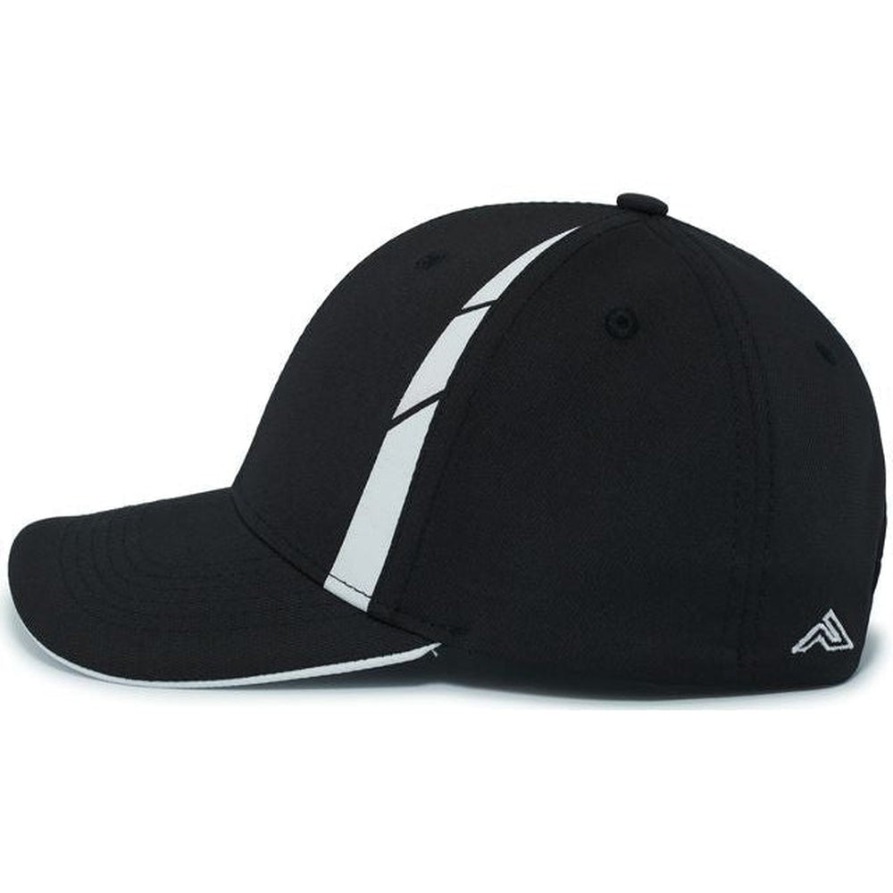 no-logo Pacific Headwear Coolcore Sideline Snapback Cap-Caps-Pacific Headwear-Thread Logic 