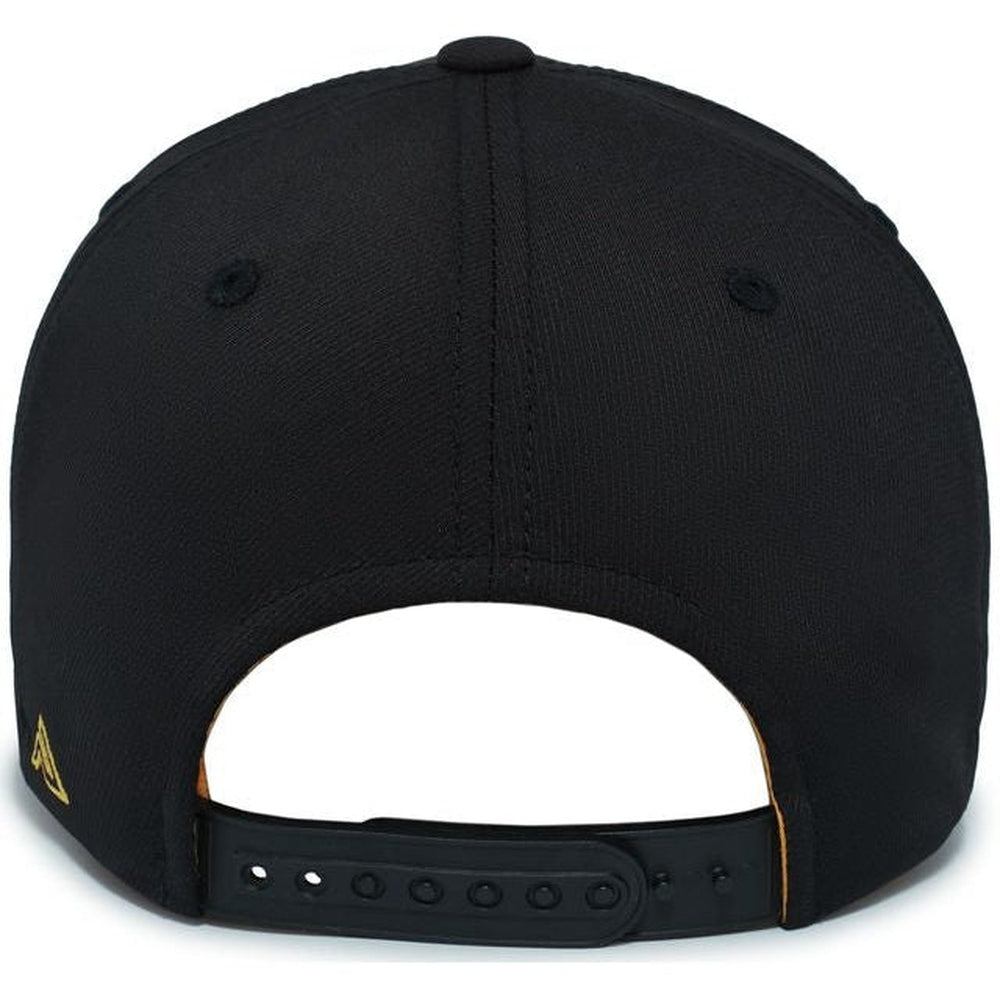 no-logo Pacific Headwear Coolcore Sideline Snapback Cap-Caps-Pacific Headwear-Thread Logic 