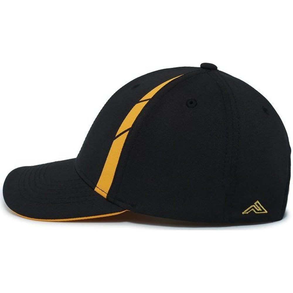 no-logo Pacific Headwear Coolcore Sideline Snapback Cap-Caps-Pacific Headwear-Thread Logic 