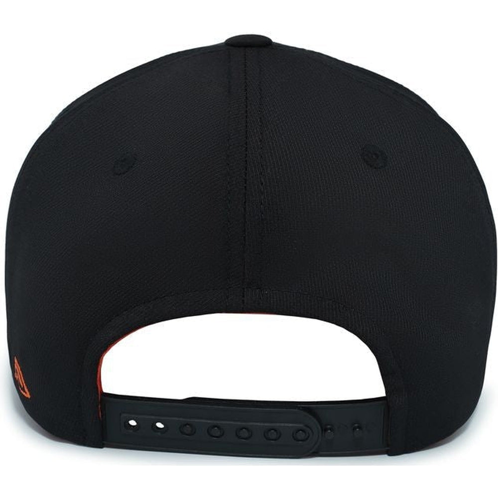 no-logo Pacific Headwear Coolcore Sideline Snapback Cap-Caps-Pacific Headwear-Thread Logic 