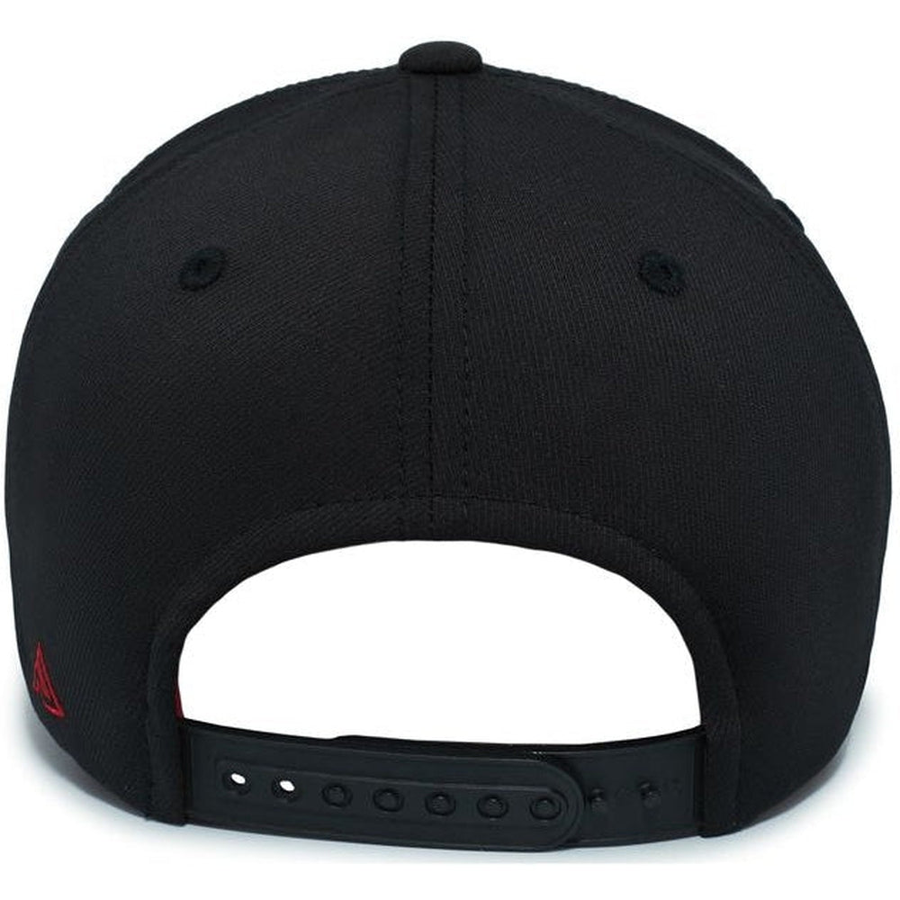 no-logo Pacific Headwear Coolcore Sideline Snapback Cap-Caps-Pacific Headwear-Thread Logic 