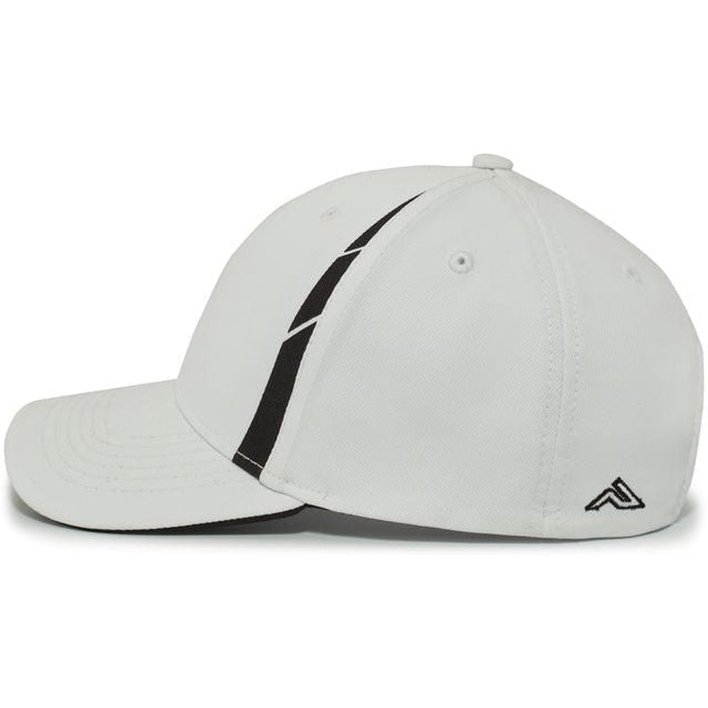 no-logo Pacific Headwear Coolcore Sideline Snapback Cap-Caps-Pacific Headwear-Thread Logic 