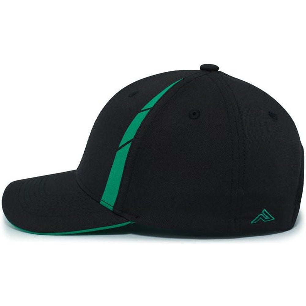 no-logo Pacific Headwear Coolcore Sideline Snapback Cap-Caps-Pacific Headwear-Thread Logic 