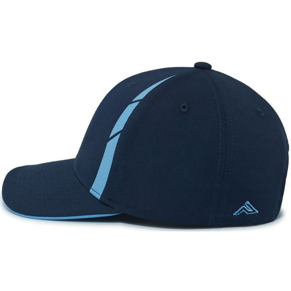 no-logo Pacific Headwear Coolcore Sideline Snapback Cap-Caps-Pacific Headwear-Thread Logic 