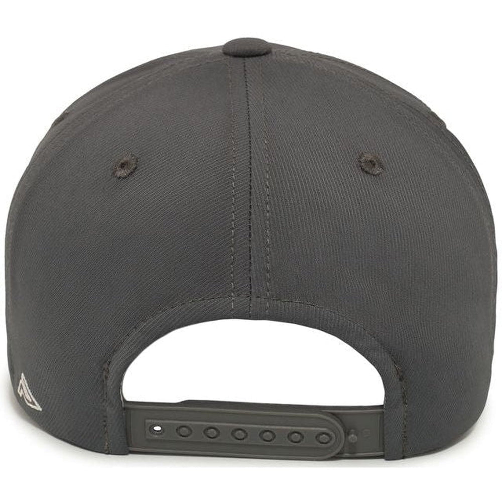 no-logo Pacific Headwear Coolcore Sideline Snapback Cap-Caps-Pacific Headwear-Thread Logic 