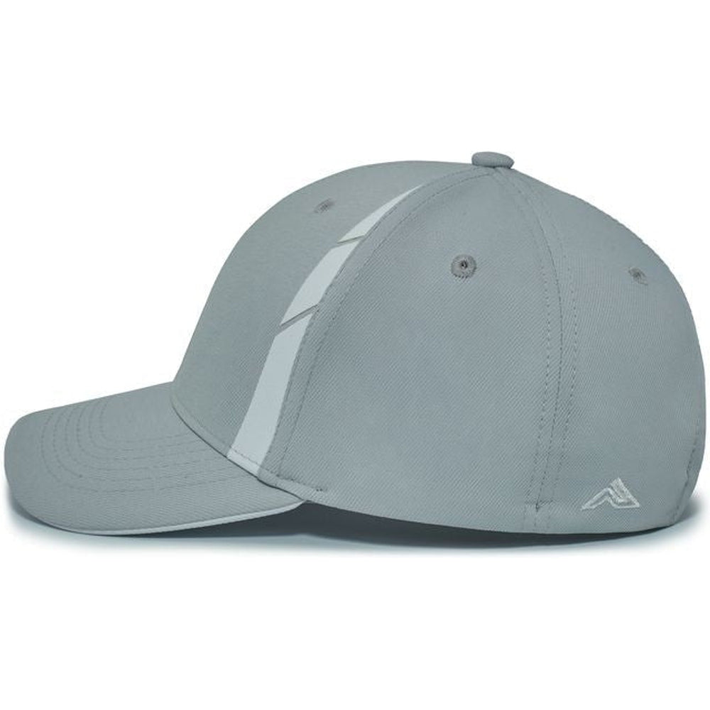 no-logo Pacific Headwear Coolcore Sideline Snapback Cap-Caps-Pacific Headwear-Thread Logic 