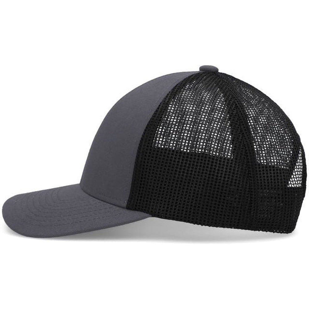 no-logo Pacific Headwear Low-Pro Trucker Cap-Caps-Pacific Headwear-Thread Logic 