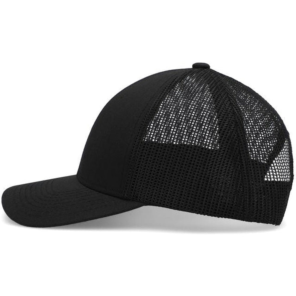 no-logo Pacific Headwear Low-Pro Trucker Cap-Caps-Pacific Headwear-Thread Logic 
