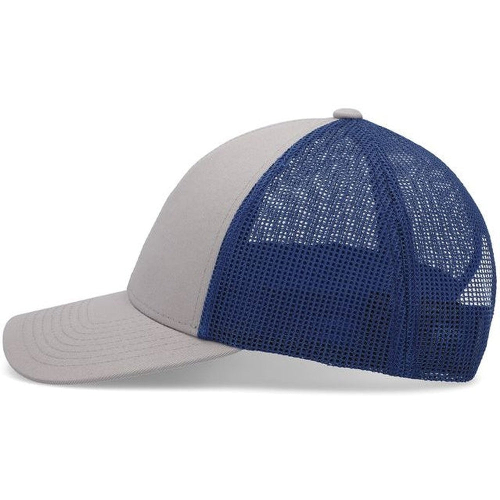 no-logo Pacific Headwear Low-Pro Trucker Cap-Caps-Pacific Headwear-Thread Logic 