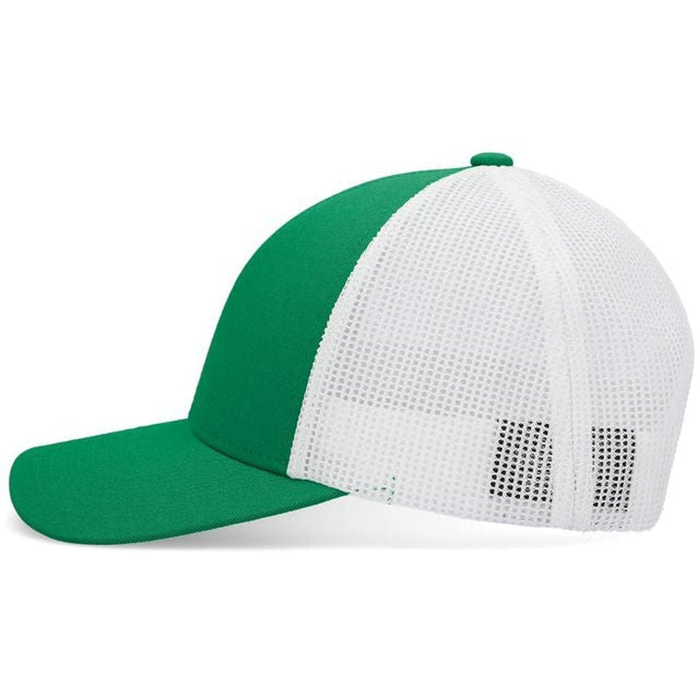 no-logo Pacific Headwear Low-Pro Trucker Cap-Caps-Pacific Headwear-Thread Logic 