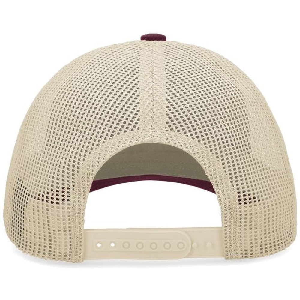 no-logo Pacific Headwear Low-Pro Trucker Cap-Caps-Pacific Headwear-Thread Logic 