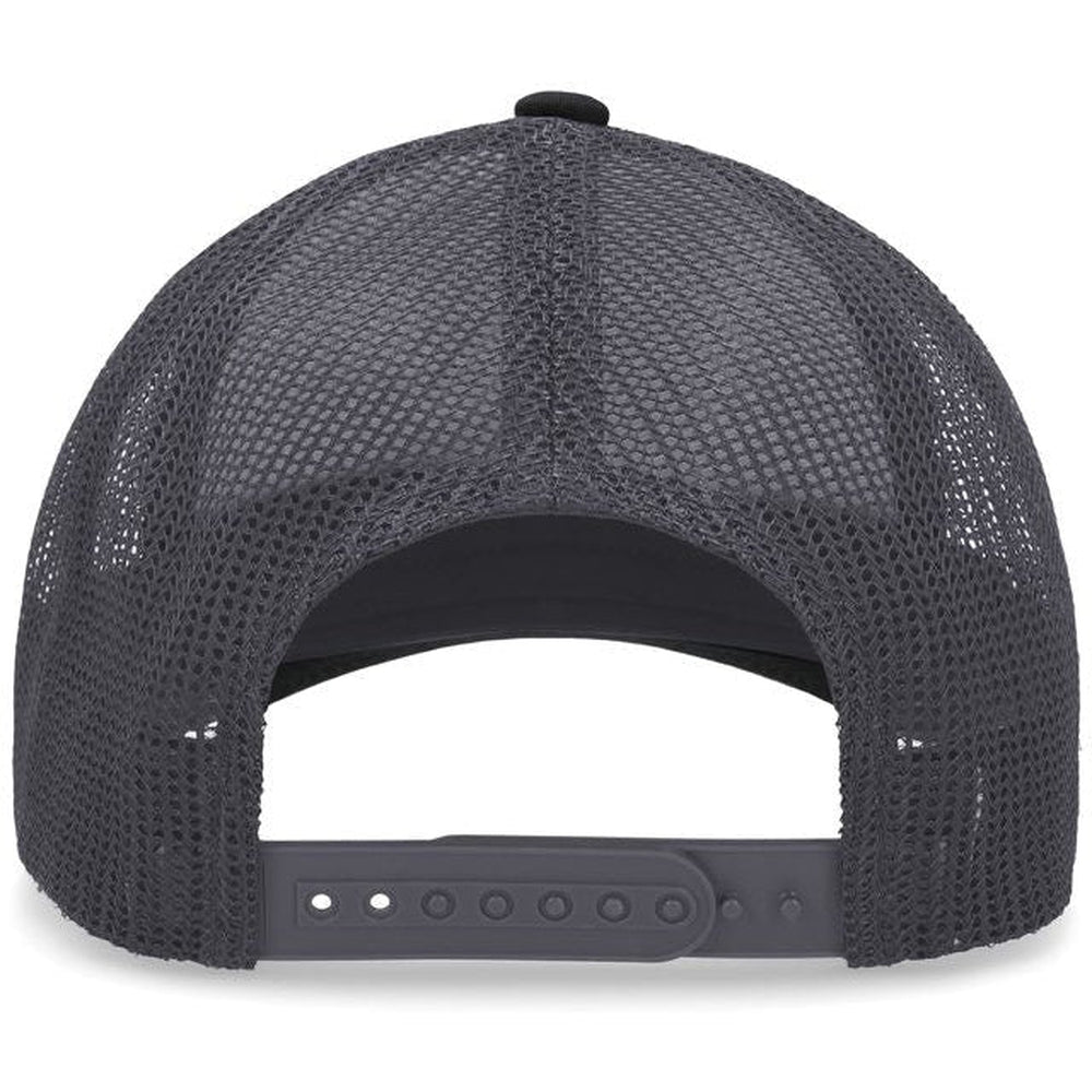 no-logo Pacific Headwear Low-Pro Trucker Cap-Caps-Pacific Headwear-Thread Logic 