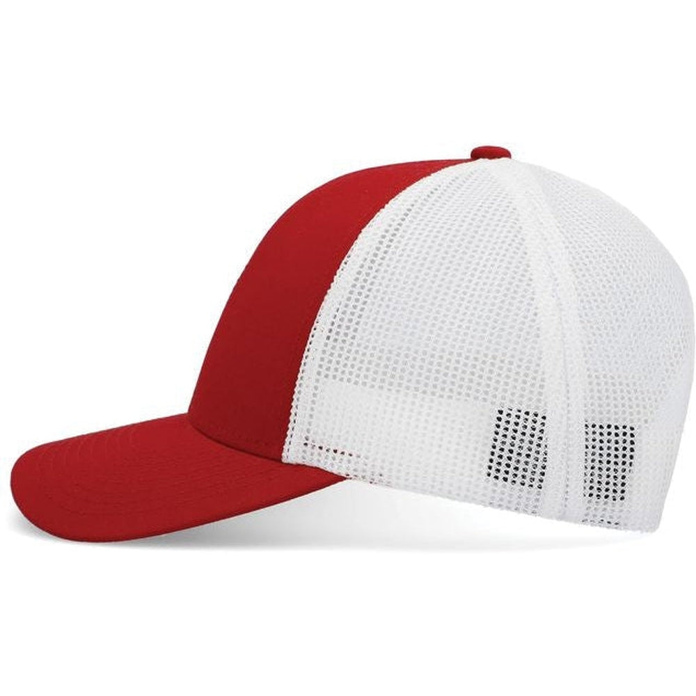 no-logo Pacific Headwear Low-Pro Trucker Cap-Caps-Pacific Headwear-Thread Logic 