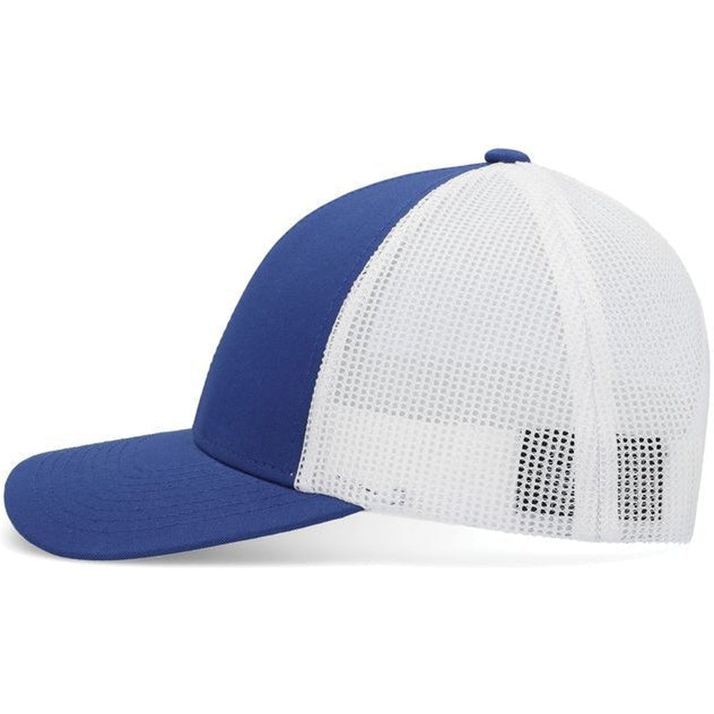 no-logo Pacific Headwear Low-Pro Trucker Cap-Caps-Pacific Headwear-Thread Logic 