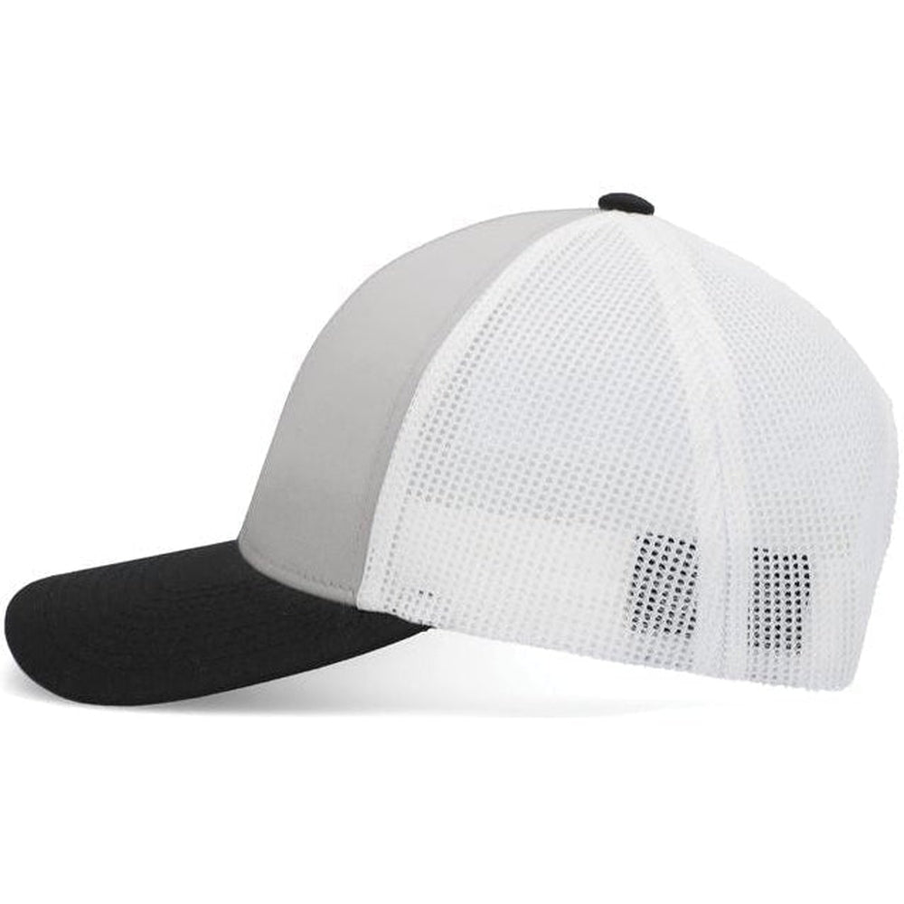 no-logo Pacific Headwear Low-Pro Trucker Cap-Caps-Pacific Headwear-Thread Logic 