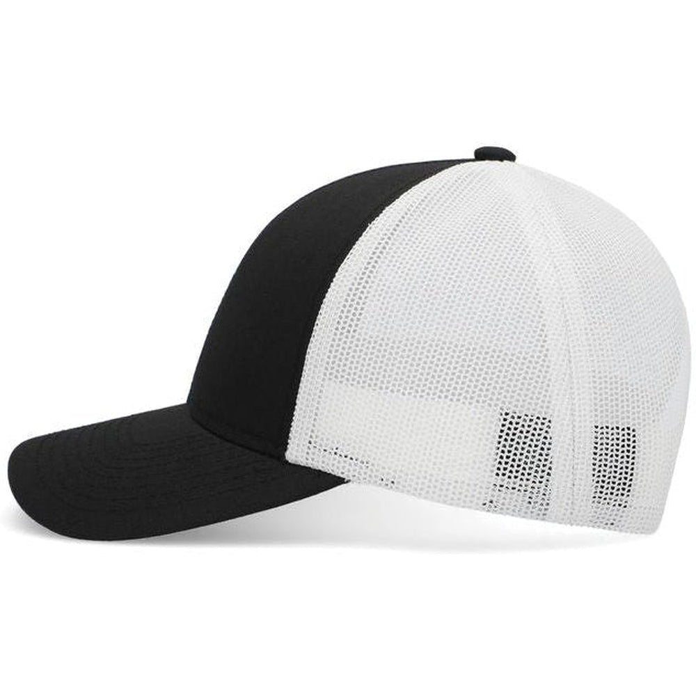 no-logo Pacific Headwear Low-Pro Trucker Cap-Caps-Pacific Headwear-Thread Logic 