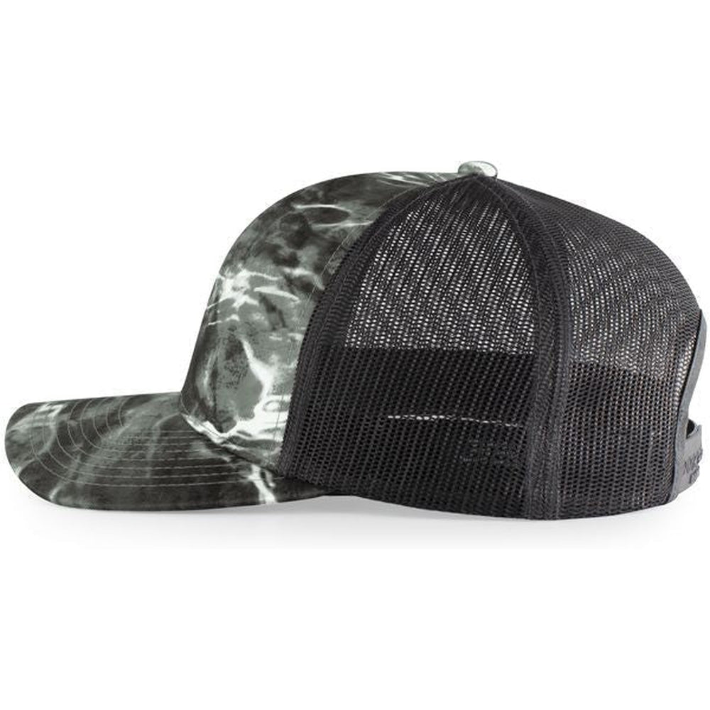 no-logo Pacific Headwear Mossy Oak Trucker Snapback-Caps-Pacific Headwear-Thread Logic 