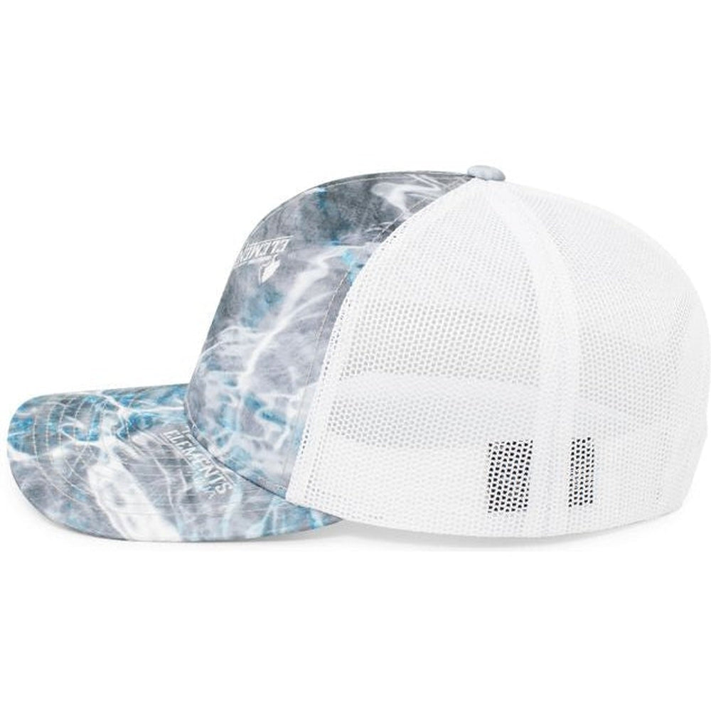 no-logo Pacific Headwear Mossy Oak Trucker Snapback-Caps-Pacific Headwear-Thread Logic 