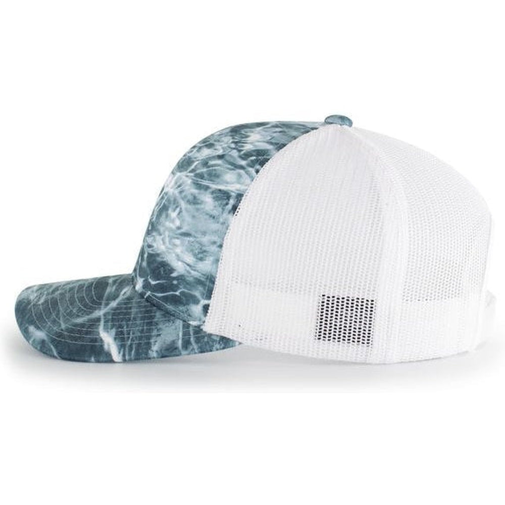 no-logo Pacific Headwear Mossy Oak Trucker Snapback-Caps-Pacific Headwear-Thread Logic 