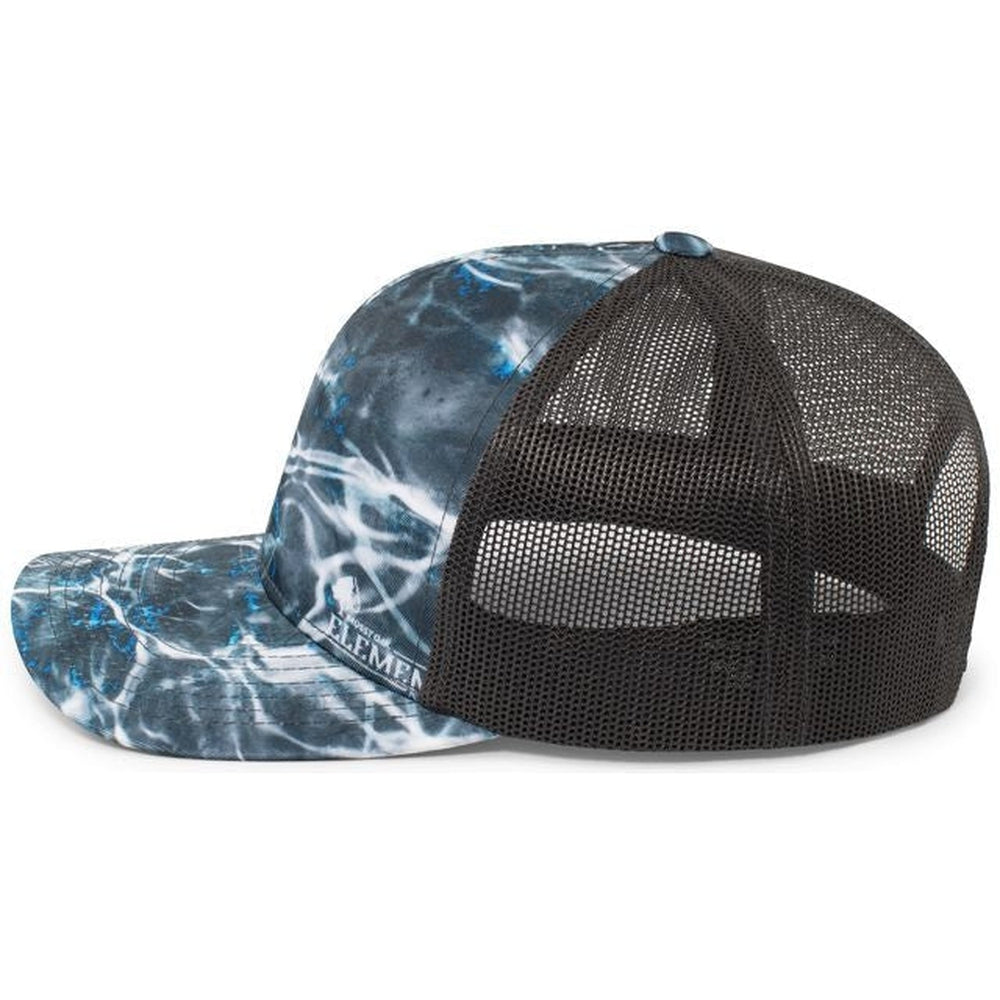 no-logo Pacific Headwear Mossy Oak Trucker Snapback-Caps-Pacific Headwear-Thread Logic 