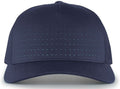 Pacific Headwear Perforated 5-Panel Trucker Snapback Cap