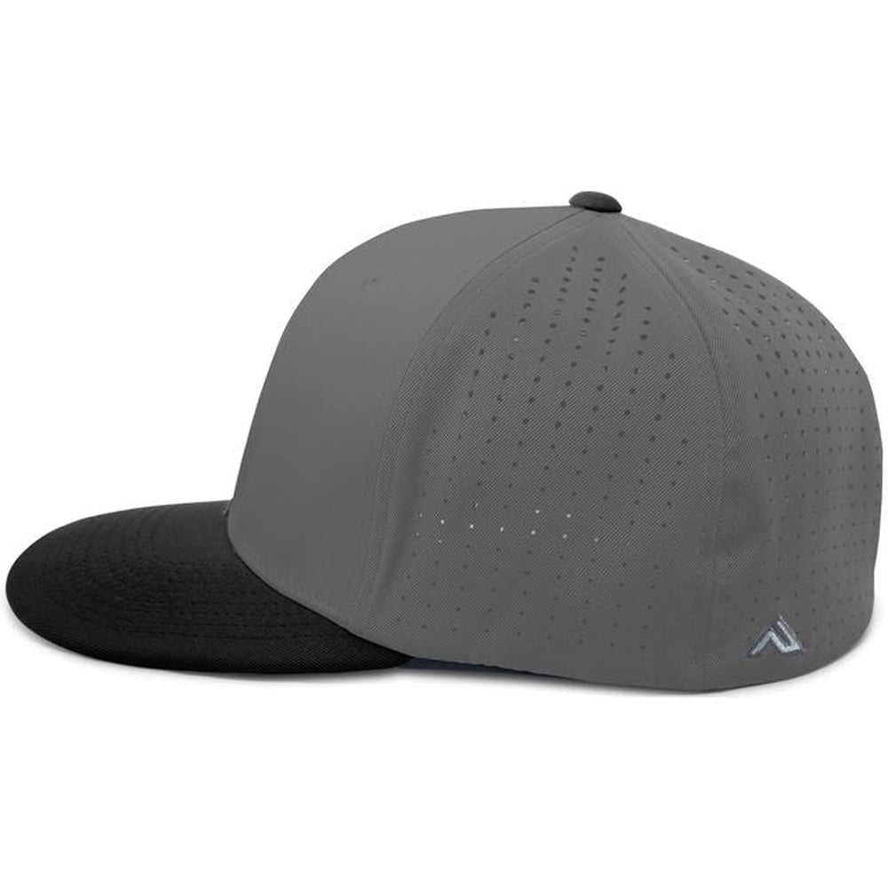 no-logo Pacific Headwear Perforated F3 Performance Flexfit Cap-Caps-Pacific Headwear-Thread Logic 