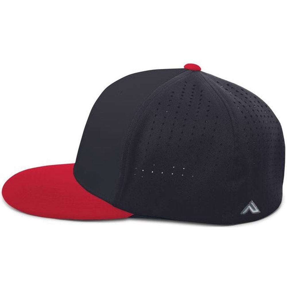 no-logo Pacific Headwear Perforated F3 Performance Flexfit Cap-Caps-Pacific Headwear-Thread Logic 