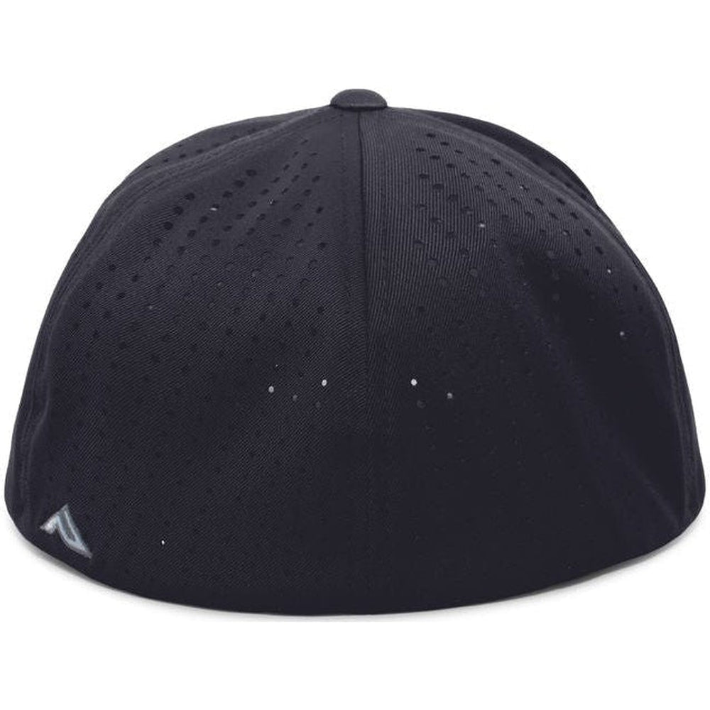 no-logo Pacific Headwear Perforated F3 Performance Flexfit Cap-Caps-Pacific Headwear-Thread Logic 