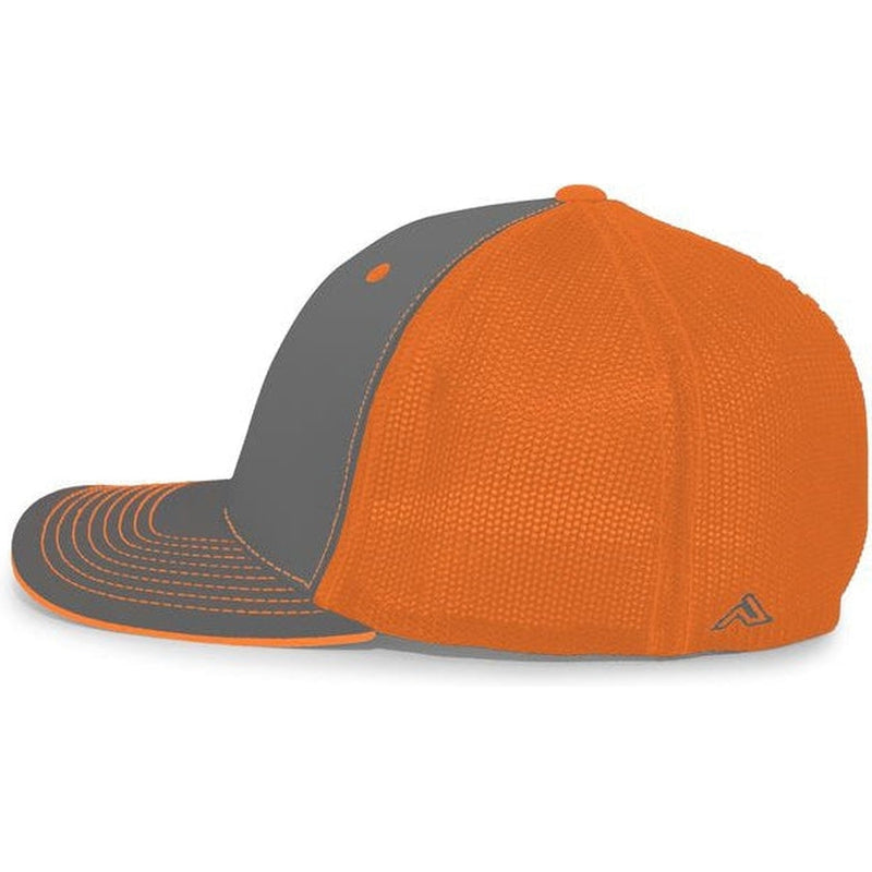 no-logo Pacific Headwear Trucker Flexfit Cap-Caps-Pacific Headwear-Thread Logic 