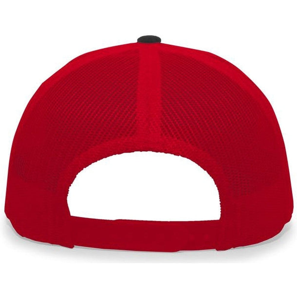 no-logo Pacific Headwear Trucker Snapback Cap-Caps-Pacific Headwear-Thread Logic 
