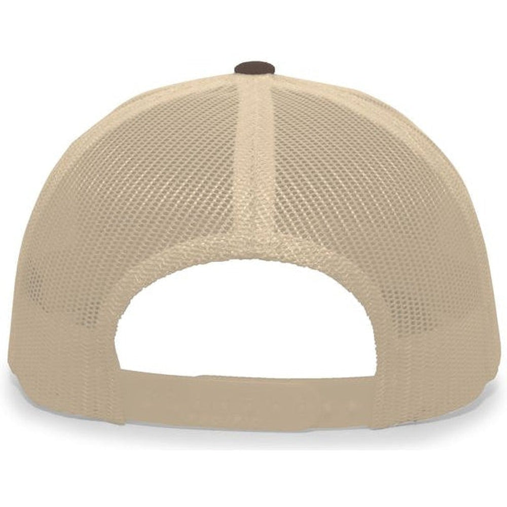 no-logo Pacific Headwear Trucker Snapback Cap-Caps-Pacific Headwear-Thread Logic 